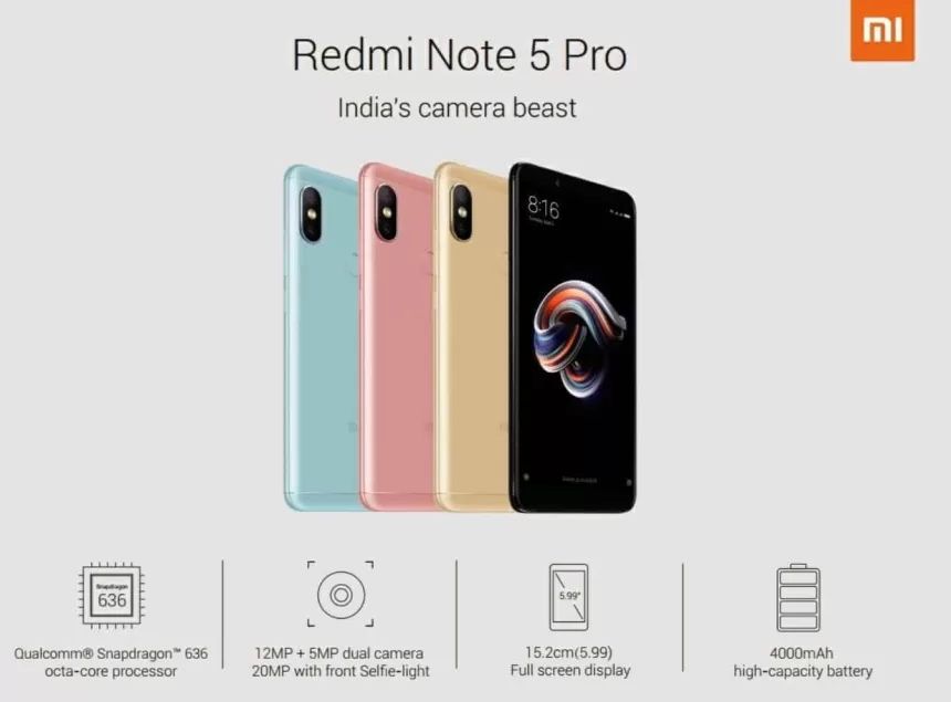 Europos rinką netrukus pasieks „Xiaomi Redmi Note 5 Pro“