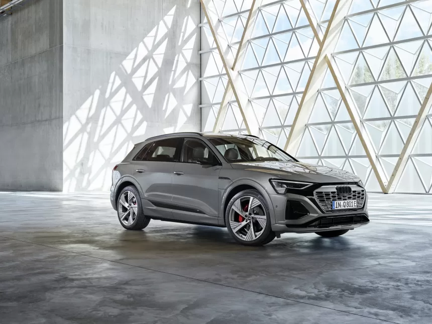 Pristatytas naujasis „Audi“ elektromobilis: didesnis efektyvumas, modernus dizainas ir stebinantis įveikiamas atstumas