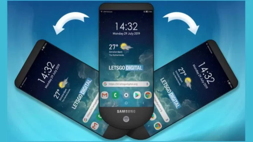 „Samsung“ užpatentavo telefoną su trimis ekranais, sprendimais atrodo itin išradingai