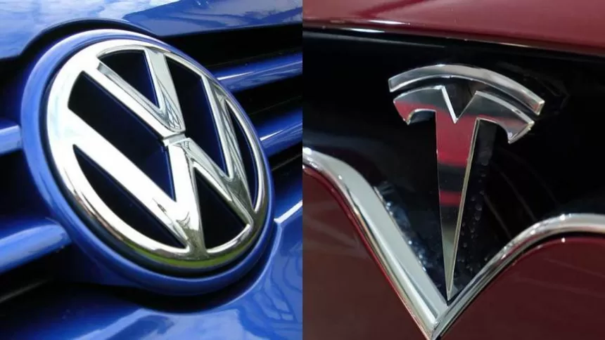 „Tesla” ir „Volkswagen” meilė: E.Muskas VW elektromobilius išbandė prieš jų išleidimą