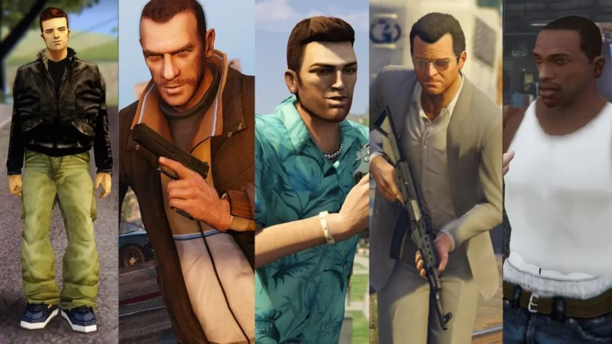 Kaip klasikinių „GTA” žaidimų veikėjai atrodytų šiais laikais?