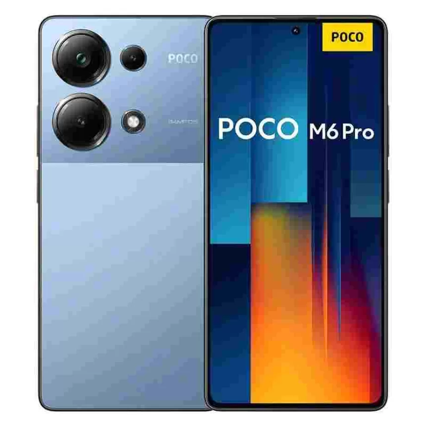 POCO M6 Pro 4G Global Version Smartphone Helio G99 Ultra 120Hz Flow AMOLED 64MP Triple Camera with OIS 67W turbo charging