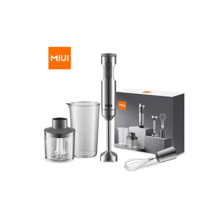 MIUI Hand Immersion Blender 1000W Powerful 4-in-1