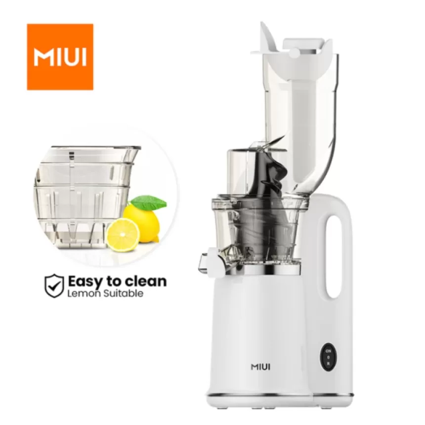 MIUI Cold-Press Juice Extractor Large Inlet Slow Juicer Kitchen Household