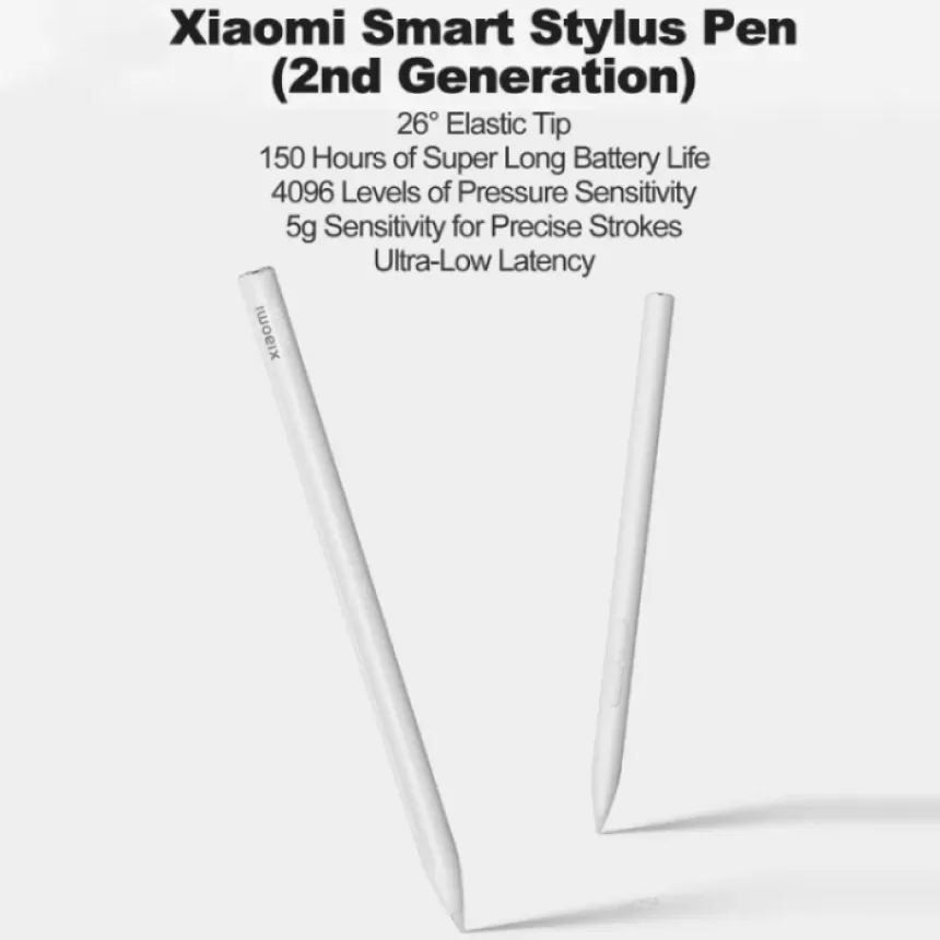 Original Xiaomi Inspiration Stylus Pen Second Generation Magnetic 150 Hour Long Range Suitable for Mi Pad5/6/6 Pro Tablets
