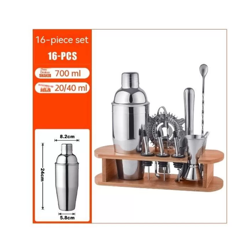 Stainless Steel Cocktail Accessories Set