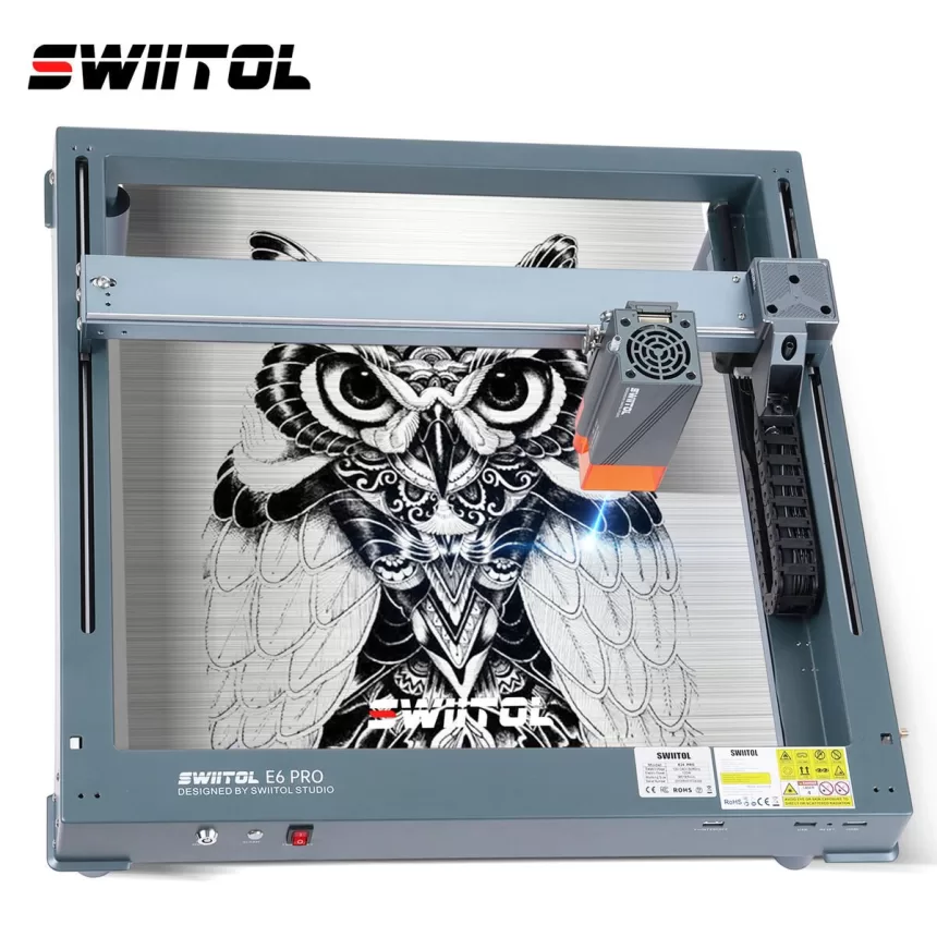 Swiitol E6 Pro 6W Integrated Structure Laser Engraver 36000mm/min High Speed