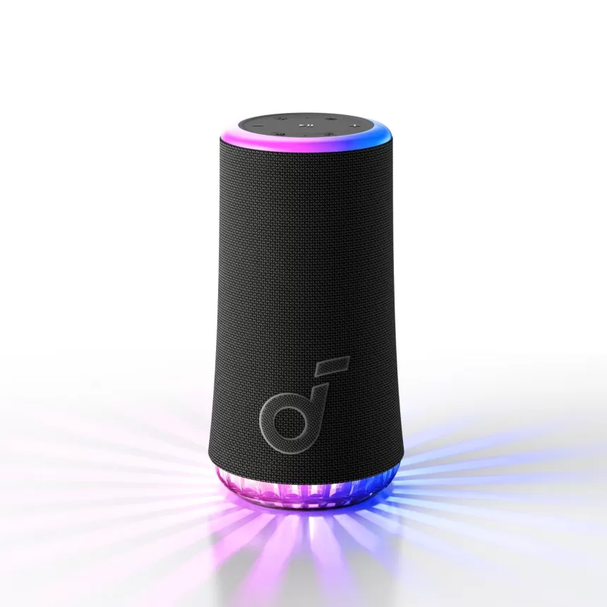 Soundcore Glow Portable Speaker with Synchronized Light Show