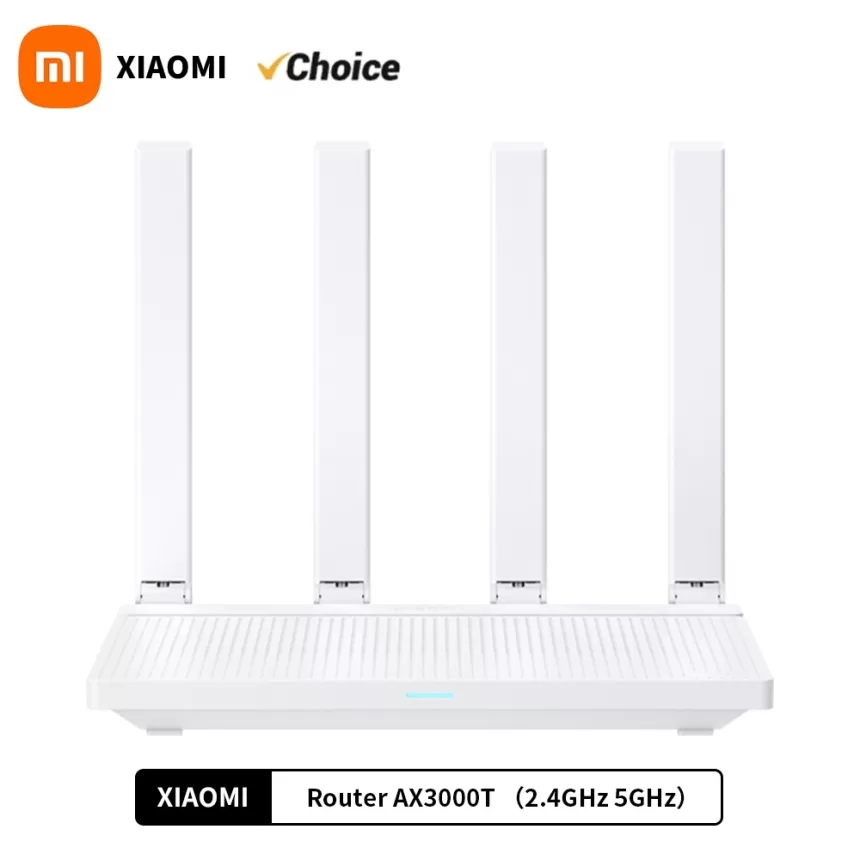 New Xiaomi Router AX3000T IPTV Mesh Networking Gigabit Ethernet Ports Gaming Accelerator Repeater Modem Signal Amplifier