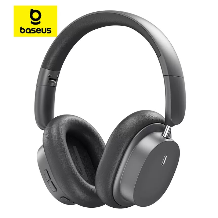 Baseus Bowie D05 Wireless Headphone 3D Spatial Audio Earphone Bluetooth 5.3 Headset 40mm Driver Foldable Over Ear Headphone 70H