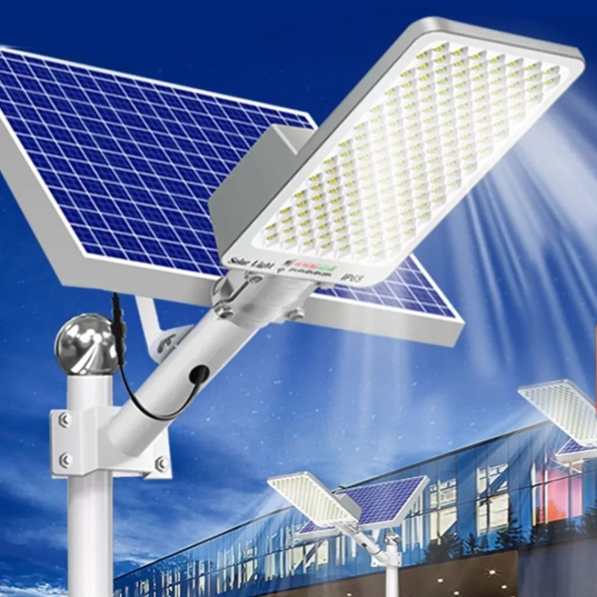 250/50W Powerful Solar Lights Outdoor Garden House Yard Lighting Wall Lamp External Panel Garden Waterproof Street Light