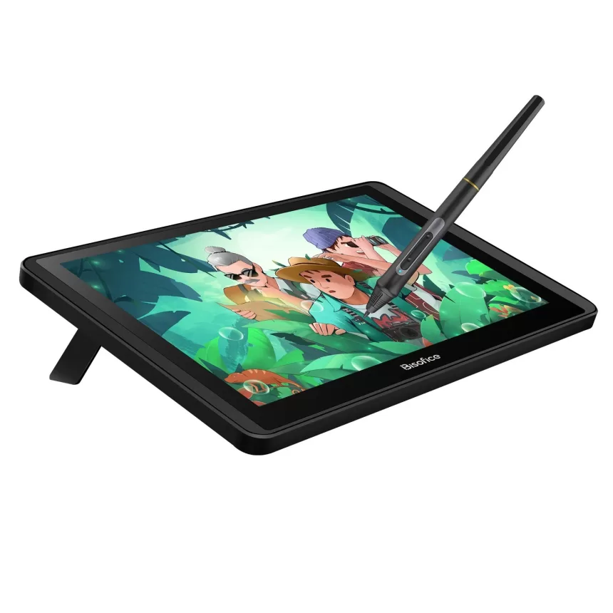 Bisofice 11.6 Inch 12HD-A H-IPS LCD Graphics Drawing Tablet Monitor