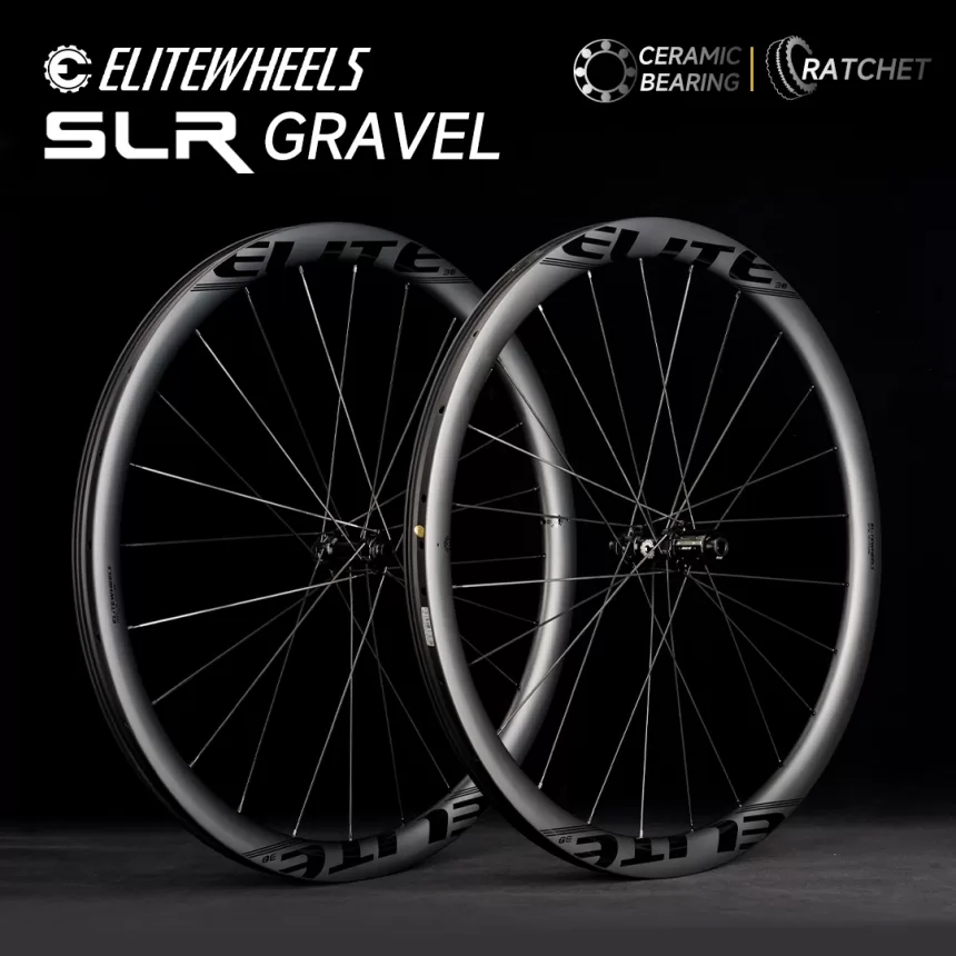 ELITEWHEELS SLR GRAVEL Carbon Wheelset Ratchet System 36T Disc Brake Cyclocross 700C Wheels Center Lock SHIMAN0 XDR Hub 35x32mm