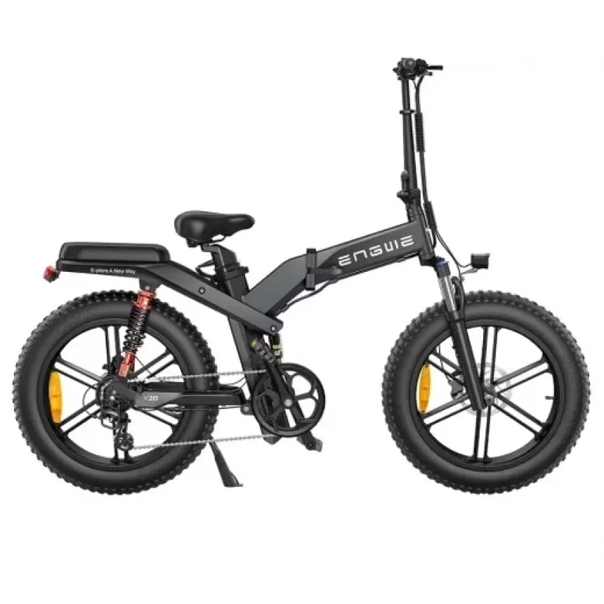 ENGWE X20 SE Foldable Electric Bike, 20*4.0'' Fat Tires, 1000W Motor, 48V 14.4Ah Battery