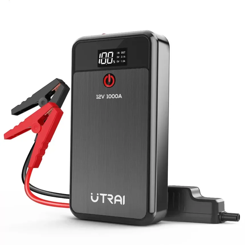 UTRAI JSTAR AIR Jump Starter 1000A 8000mAh Power Bank Portable Charger 12V Battery Jump Starter LED Light Car Starting Device