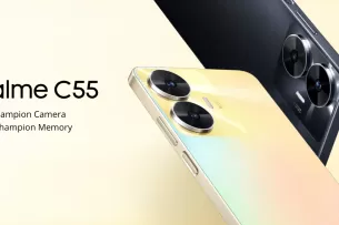 Kinai ir toliau kopijuoja „Apple“: oficialiai pristatytas naujasis „Realme C55“ išmanusis telefonas