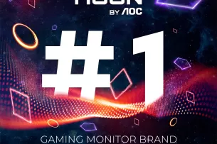„AGON by AOC“ užsitikrino pirmąją vietą tarp geriausių žaidimų monitorių prekės ženklų pasaulyje
