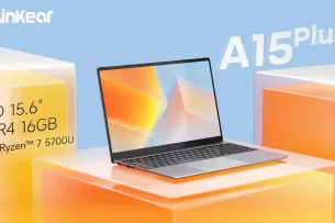 „Ninkear Laptop A15 Plus“ nešiojamas kompiuteris dabar parduodamas už itin žemą kainą: aukštos klasės specifikacijos už mažiau nei 435 eurus