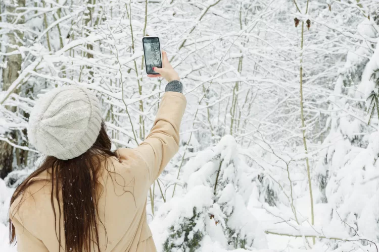 Nepriekaištingam žiemos kadrui – naudingos telefono kameros funkcijos