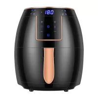 Air Fryer 5.5L Household Large Capacity 1300W Large Firepower Timing Touch Screen LCD Electric Air Fryer