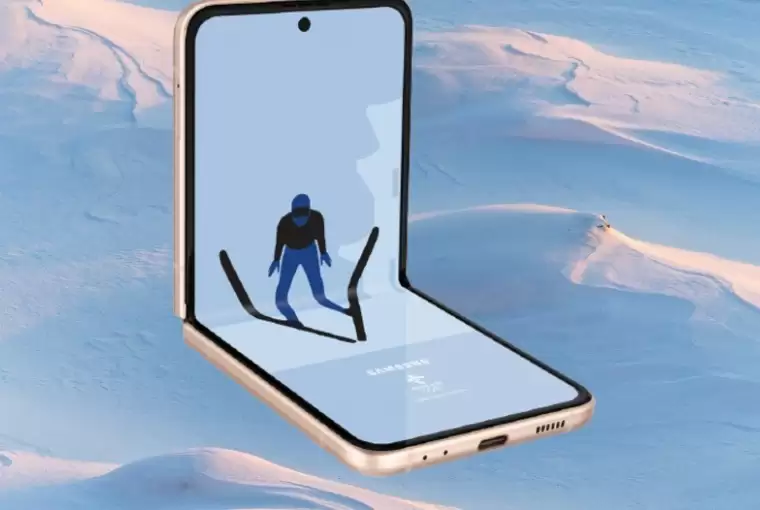 Pekino žiemos olimpinėms žaidynėms pasiruošta: „Samsung“ pristatė specialų „Galaxy Z Flip3“ modelį