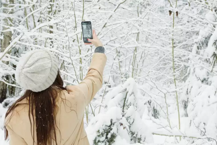 Nepriekaištingam žiemos kadrui – naudingos telefono kameros funkcijos