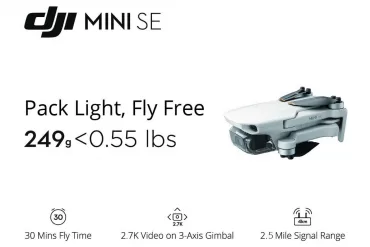 DJI gali nustebinti nauju produktu: netrukus pasirodys itin pigus „Mini SE“ dronas