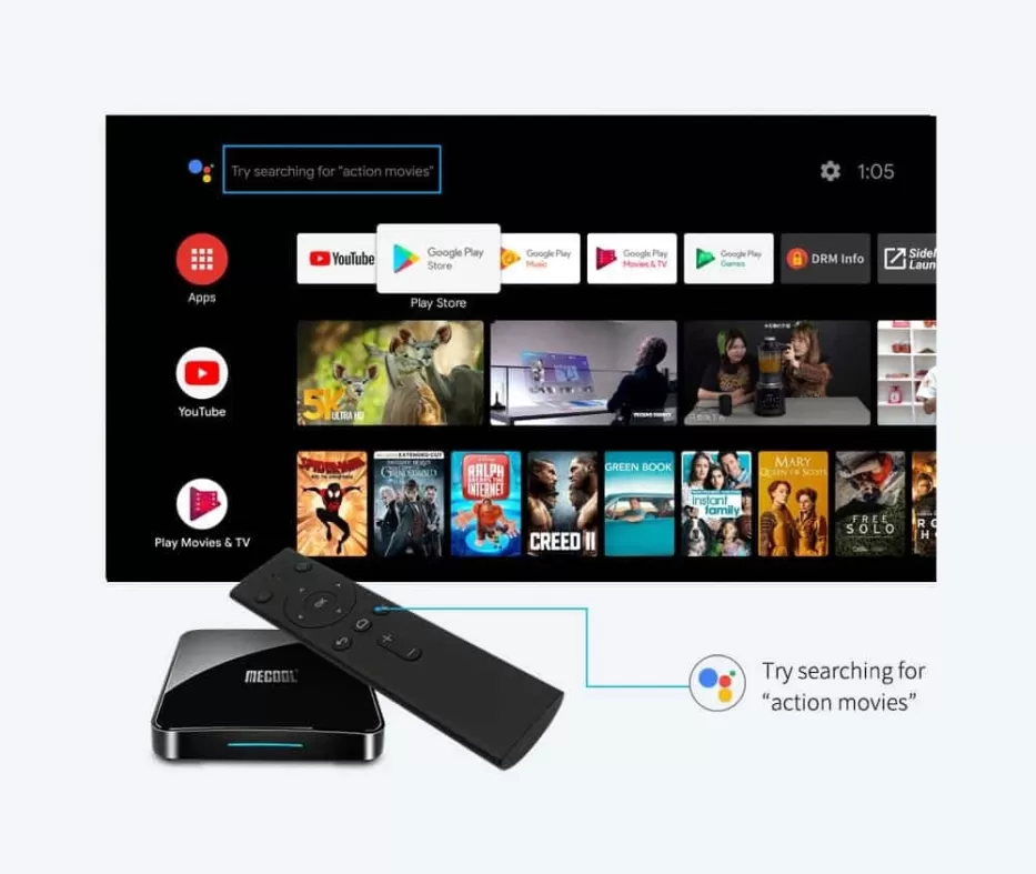 „Google” sertifikuota Android TV dėžutė už įspūdingą kainą
