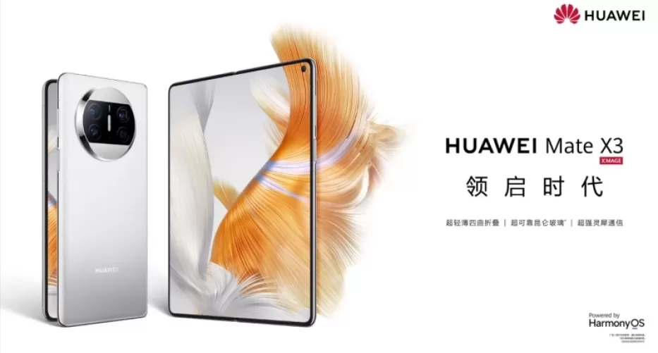 Naujas sulenkiamų telefonų karalius: „Huawei“ pristatė naująjį „Mate X3“ flagmaną, kuris nustebins daugelį