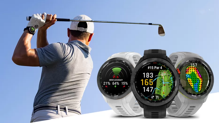 „Garmin“ turi naujieną golfo mėgėjams: pristatyta speciali „Approach S70“ išmaniųjų laikrodžių serija