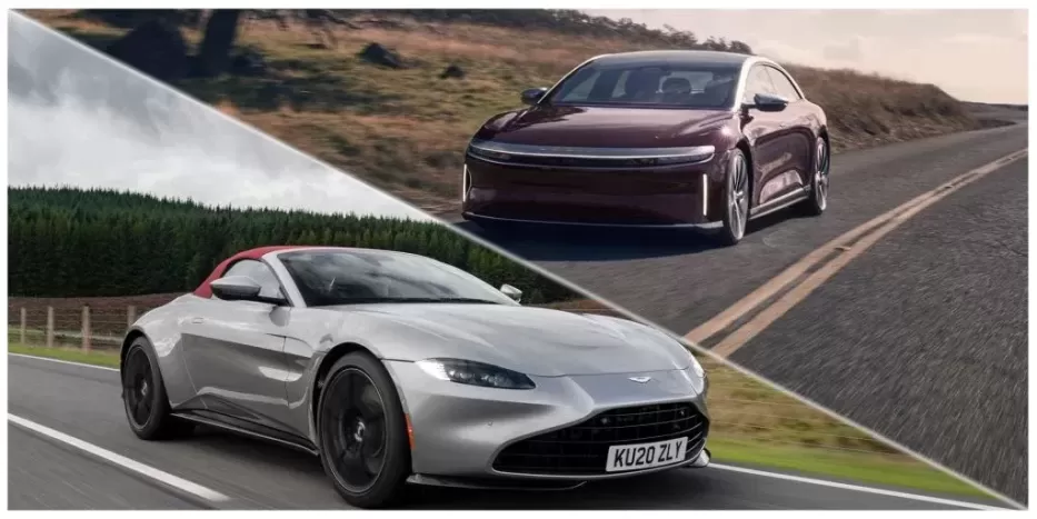 Automobilių rinkoje – nauja partnerystė: „Aston Martin“ paskelbė apie bendradarbiavimą su „Lucid“, iškelti ambicingi tikslai