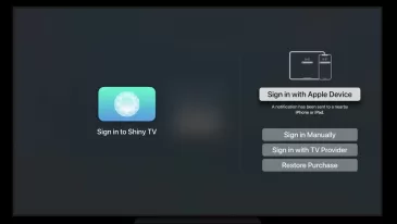 „Apple TV“ valdymas taps dar patogesnis: prie įvairių programų prisijungti galėsite pasitelkdami telefoną