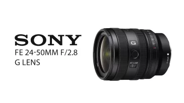 „Sony“ išleido kompaktišką plačios diafragmos objektyvą „FE 24-50mm F2.8 G“ su aukštos kokybės optiniais elementais