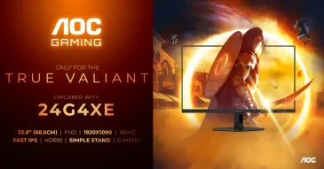 „AGON by AOC“ pristatė naują G4 monitorių serijos papildymą: žema kaina, aukšta kokybė ir puikios savybės