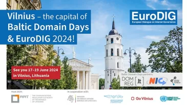 Birželio 17-19 dienomis Vilniuje vyks tarptautinis renginys „EuroDIG“: RRT kviečia išgirsti apie ateities ryšio technologijas iš pasaulinių rinkos žaidėjų