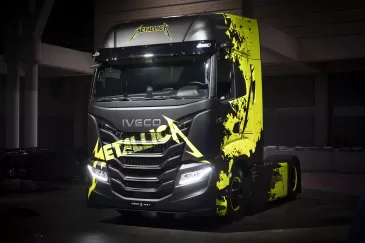 Legendinės grupės „Metallica“ ture – transporto pasauliui gerai žinomas vardas