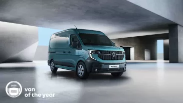 „International Van Of The Year“ (IVOTY) apdovanojimo ceremonijoje – „Renault“ triumfas: „Renault Master“ triumfavo 2025 metų furgonų rinkimuose