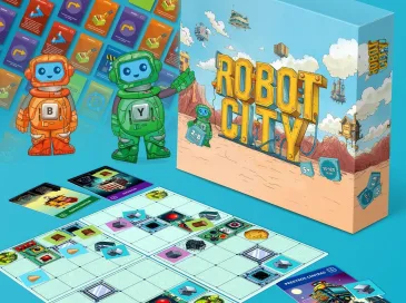 Lietuvoje pristatytas inovatyvus, edukacinis stalo žaidimas „Robot City“: žaidimas, kurio pagalba Taivano moksleiviai mokosi programuoti, jau ir mūsų šalyje