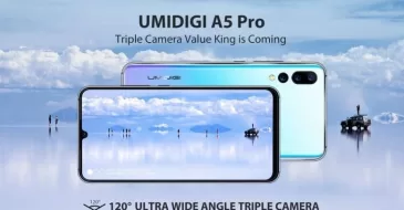 Pigiau už „Xiaomi”:„UMIDIGI A5 Pro” - vos 89 eurus kainuojantis 3 kamerų monstras