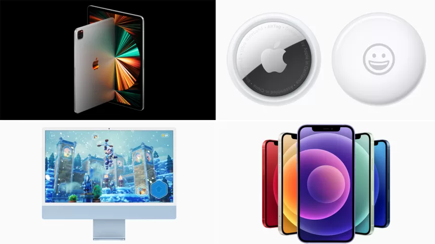 „Apple" pavasario žiedai: „iPad”, „AirTag”, „iMac” ir visa kita, kas buvo pristatyta vakar