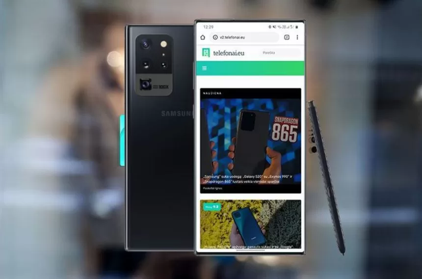 Daugėja informacijos apie „Galaxy Note20+“: techniškai bus labai panašus į „Galaxy S20+“ telefoną