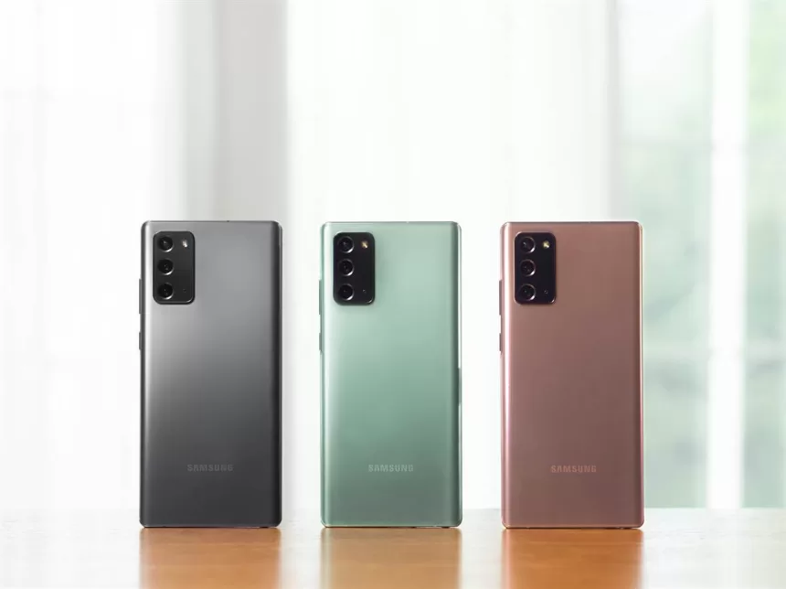 Išmaniųjų telefonų rinka turi naują karalių: pristatyta „Samsung Galaxy Note20” serija