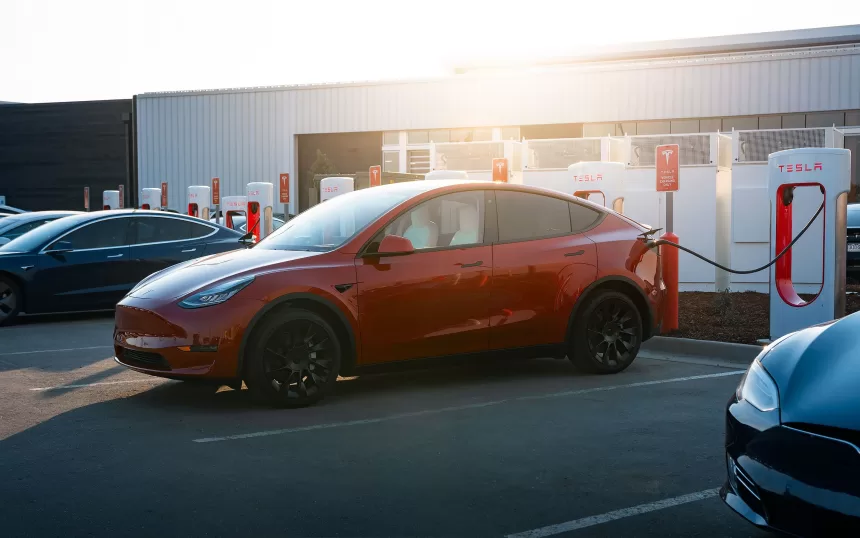 „Tesla“ vairuotojas neteko amo: nepatikėsite, už ką gavo baudą