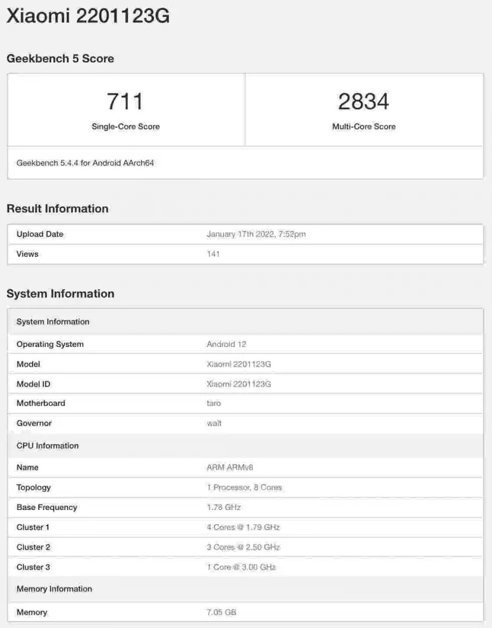Xiaomi-12-global-variant-Geekbench