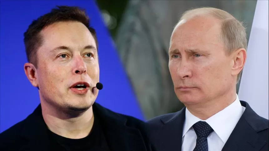 „Tesla“ įkūrėjas prisikalbėjo? Rusija atsakė į jo norą kumščiais „sudaužyti“ V. Putiną