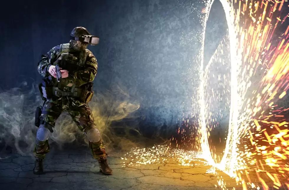 soldier-with-virtual-reality-glasses-looks-ring-fire-holds-gun-his-hands-concept-virtual-reality-simulation-games