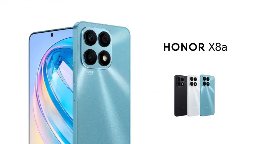 „Honor“ pristatė biudžetinės klasės „X8a“ modelį: stilingas telefonas, kuris pasiūlys dėmesio vertas specifikacijas ir 100 MP kamerą