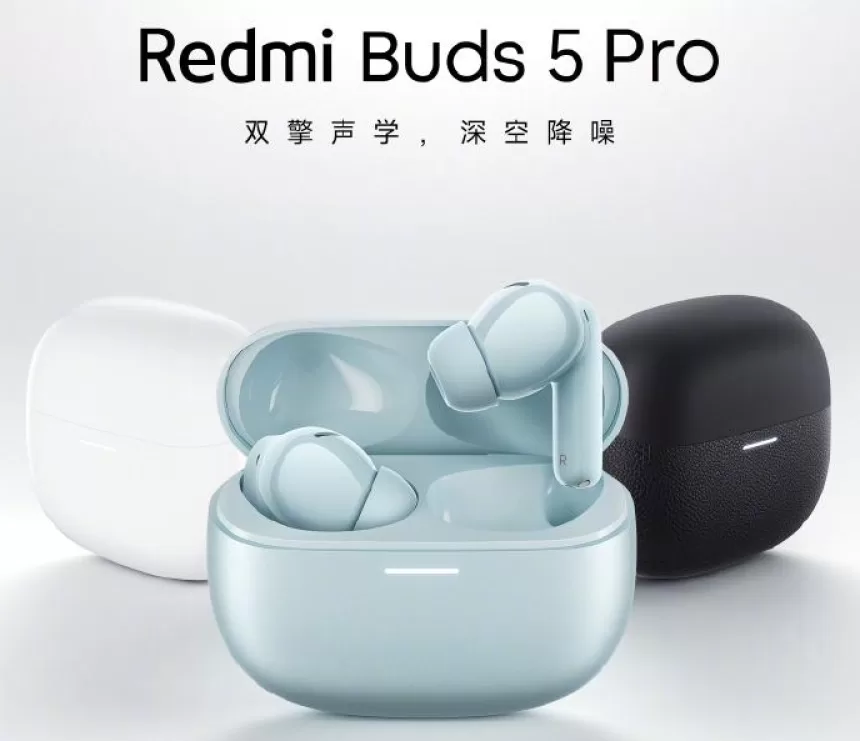 „Redmi“ pristatė naujus belaidžius ausinukus: naujieji „Buds 5 Pro“ pasiūlys kokybišką garsą bei puikų baterijos tarnavimo laiką