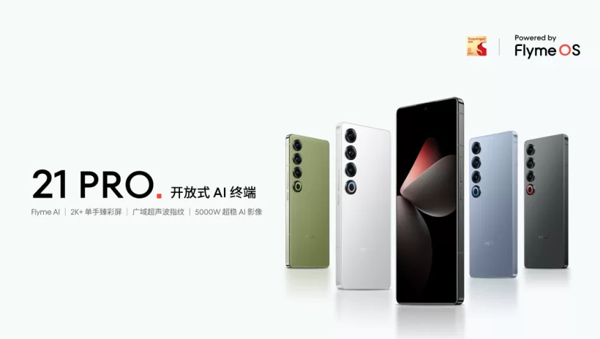Oficialiai pristatytas „Meizu 21 Pro“ išmanusis telefonas: pasiūlys puikių savybių kameras bei aukščiausios klasės ekraną