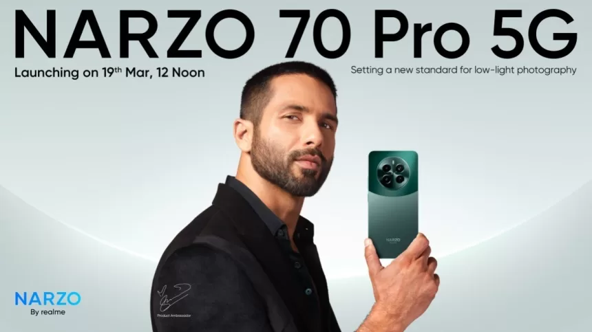 Netrukus debiutuos dar vienas „Realme“ telefonas: kompanijos vadovai paskelbė, kada bus pristatytas naujasis „Narzo 70 Pro 5G“ modelis